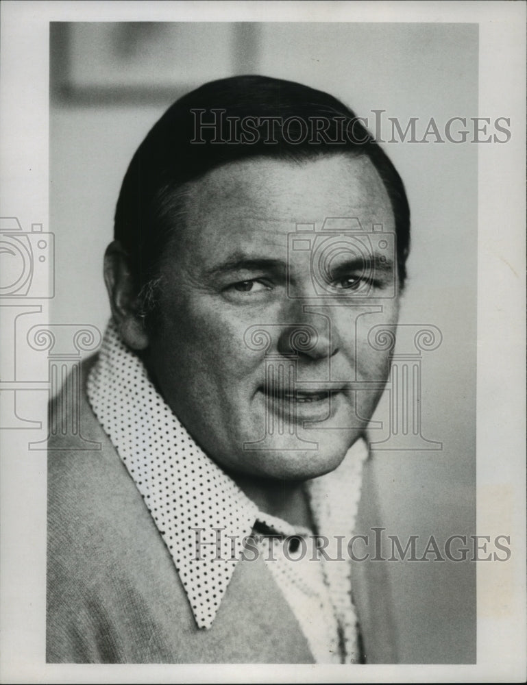 1981 Press Photo Keith Jackson, ABC Sports Commentator - mjp30208 - Historic Images