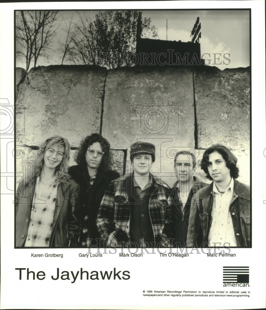 1995, The Jayhawks, a band from Minneapolis - mjp30368 - Historic Images