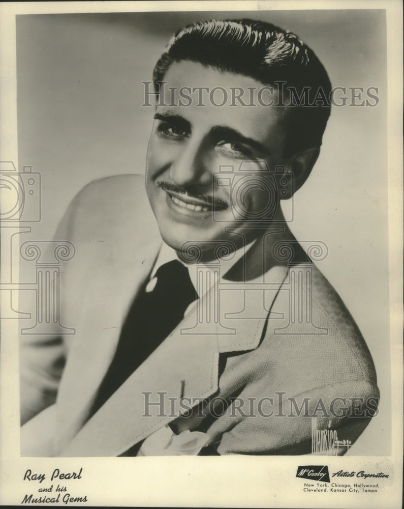 1954, Ray Pearl, Dance Leader and Arranger - Historic Images