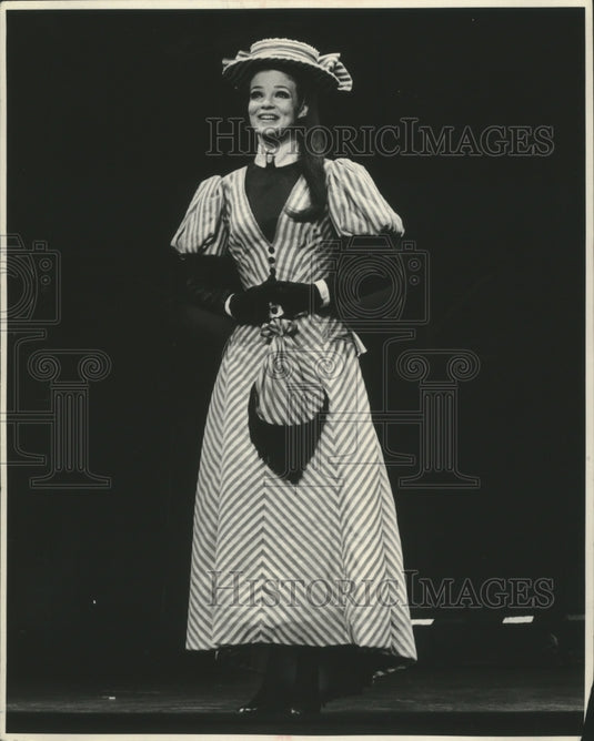 1969, Pamela Peadon plays the second Mrs. George Cohan in "George M!" - Historic Images