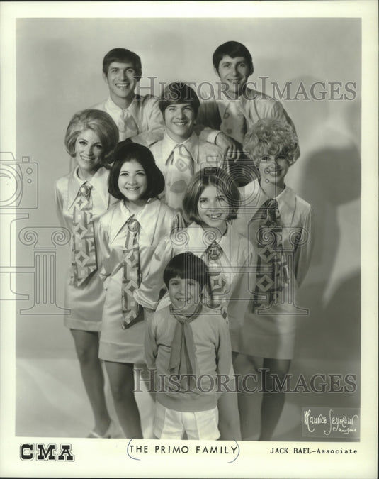 1970, Members Of The Primo Family - Historic Images