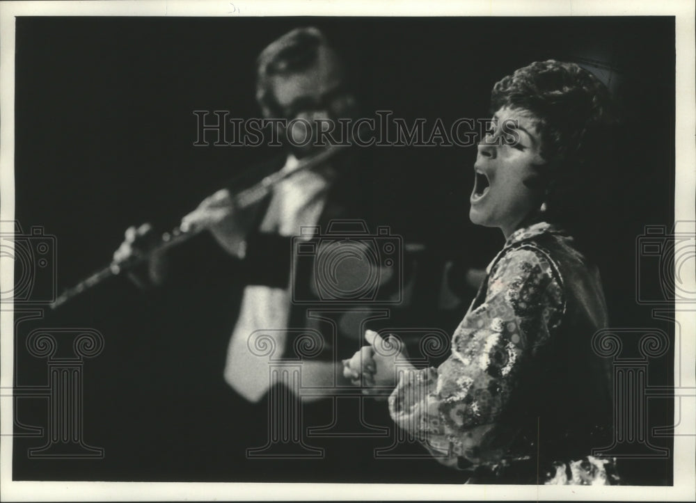 1972, Singer Roberta Peters at the PAC in Milwaukee, Wisconsin - Historic Images