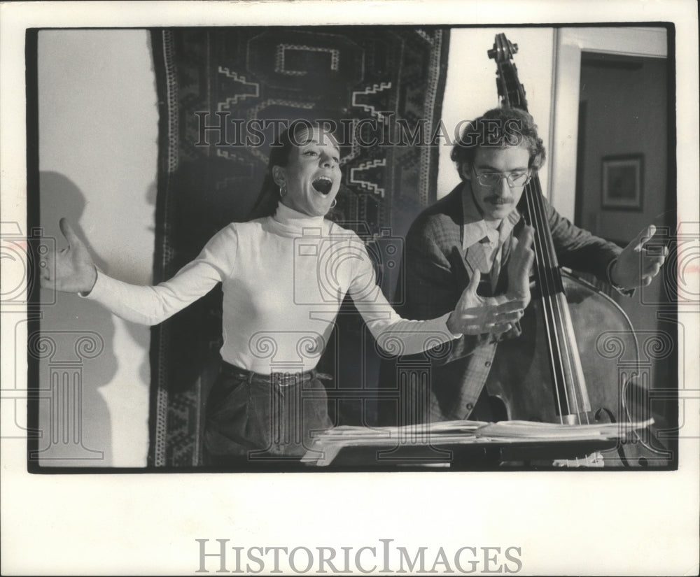 Press Photo Bassist Roger Ruggeri and other, &quot;The Last Contrabass in Las Vegas: - Historic Images