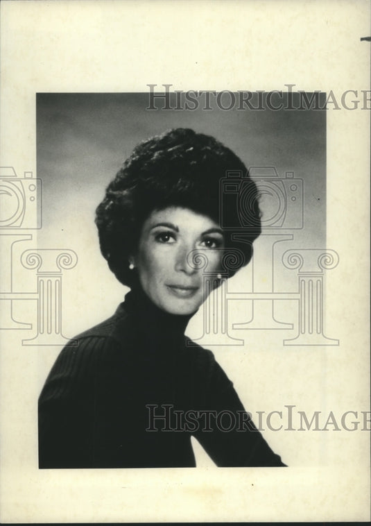 1978 Press Photo NBC News Correspondent Betty Rollin, author of "First You Cry" - Historic Images