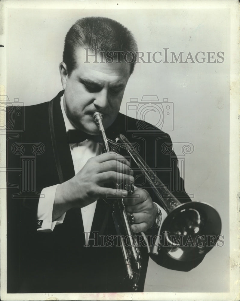 1966, Jazz trumpeter Dick Ruedebusch honored in Wisconsin - Historic Images