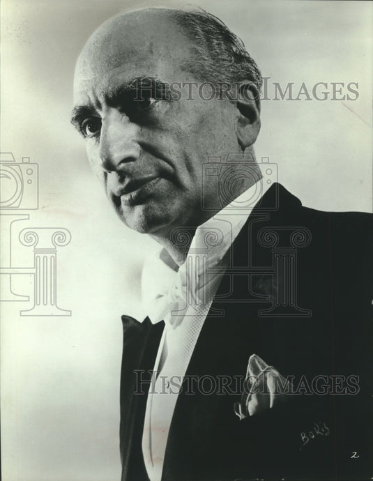 1972 Max Rudolf to be guest conductor of the Milwaukee Symphony - Historic Images