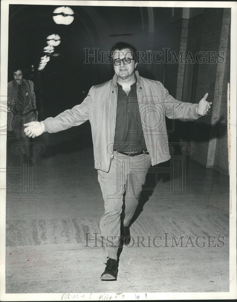 1973 Press Photo Bruce Kanitz, Indicted by Jury at Nowakowski Trial in Wisconsin - Historic Images
