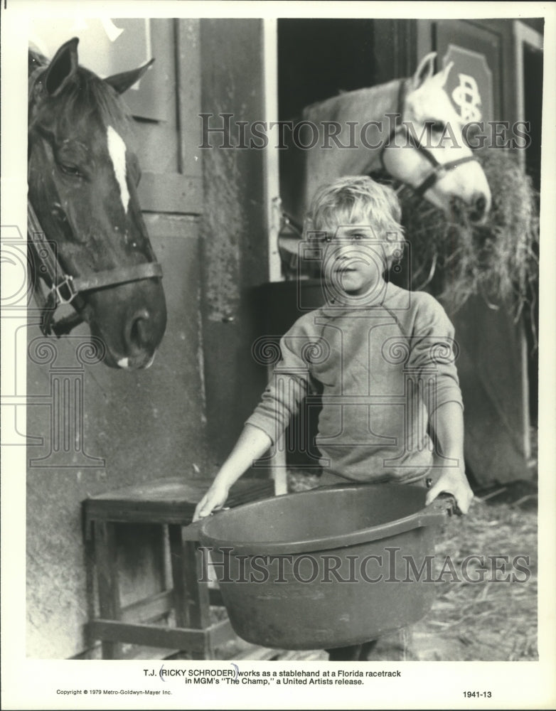 1979, Ricky Schroder in "The Champ" - mjp30848 - Historic Images