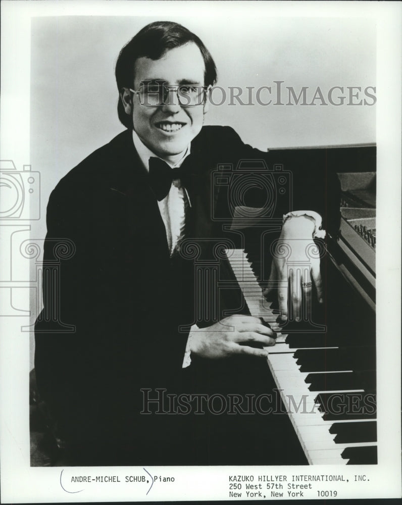 1978 Press Photo Andre Michel Schub, pianist - mjp30856 - Historic Images