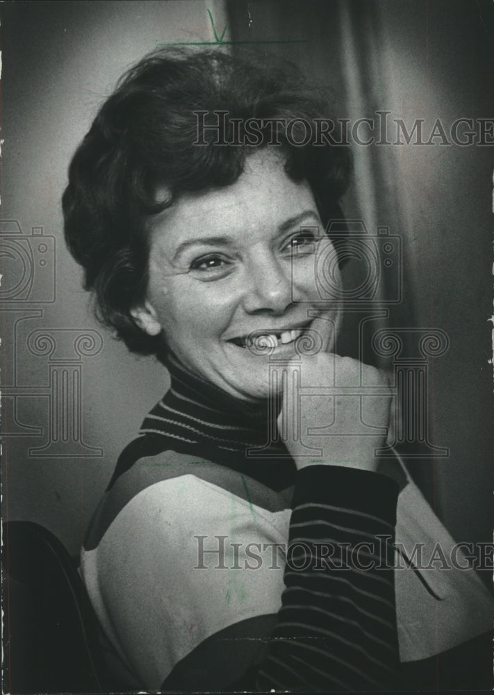 1974 Press Photo Actress Ruth Schudson - Historic Images