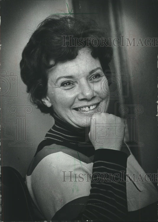 1974 Press Photo Actress Ruth Schudson - Historic Images