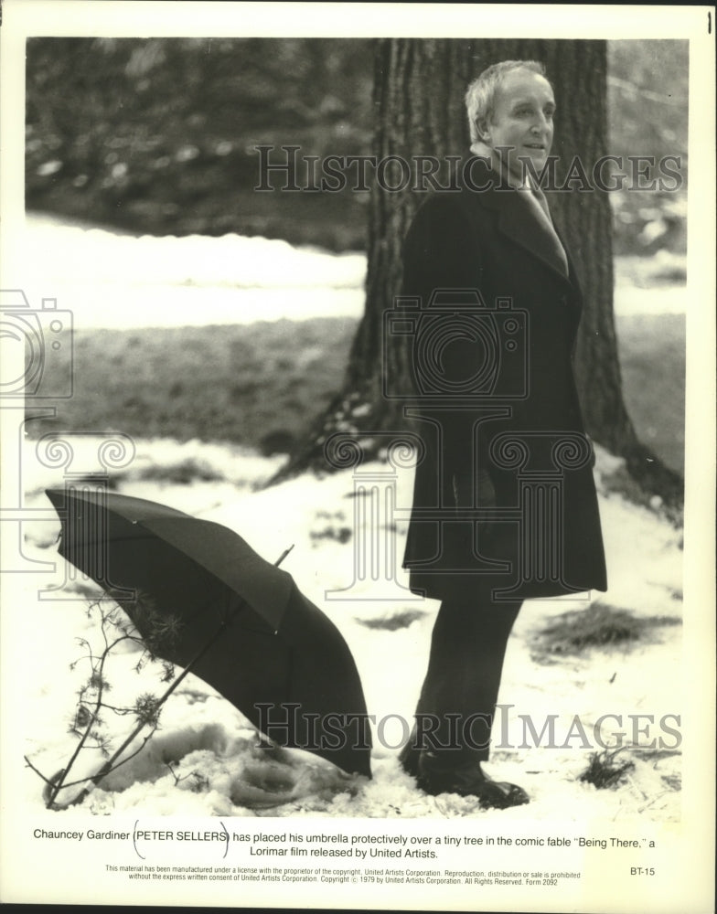 1979 Press Photo Peter Sellers stars in &quot;Being There&quot; - mjp30976 - Historic Images