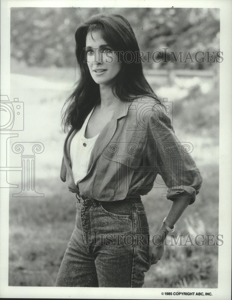 1985 Press Photo Actress Connie Sellecca - mjp31001 - Historic Images