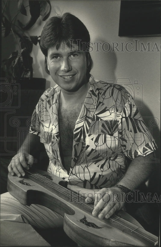 1968, Musician Steve Polifka to perform in the Dulcimer Concert - Historic Images