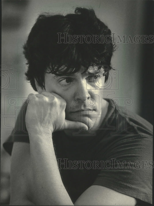 1985, Ballet dancer, Kirk Peterson of the Milwaukee Ballet Company - Historic Images