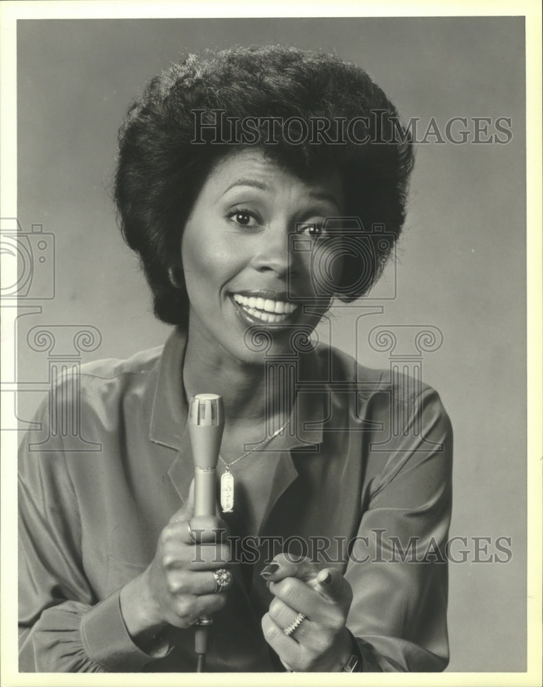 1980 Press Photo Felicia Jeter, CBS News Correspondent - mjp31080 - Historic Images