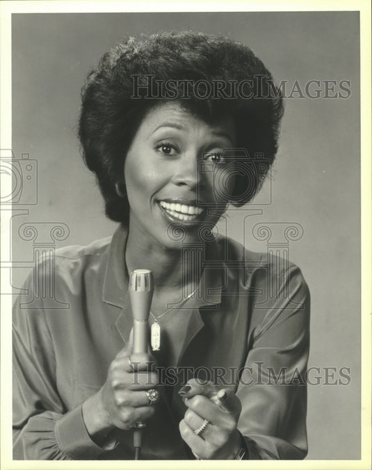 1980 Press Photo Felicia Jeter, CBS News Correspondent - mjp31080 - Historic Images