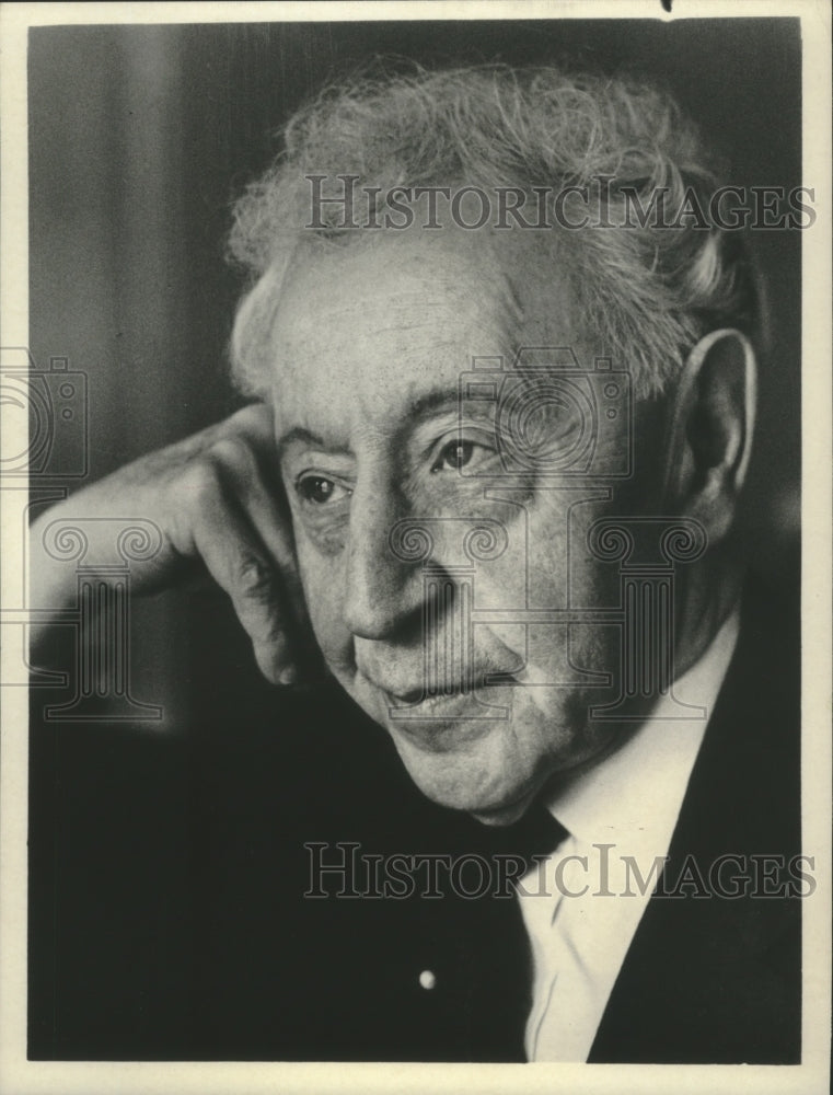1969 Press Photo Arthur Rubinstein&#39;s life and art to be encored on NBC- Historic Images
