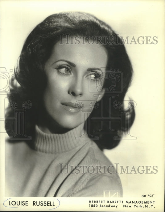 1975 Press Photo Louise Russell, singer, performs with Bel Canto Chorus in WI - Historic Images