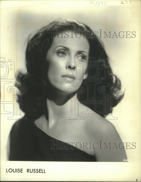 1978, Louise Russell, singer - mjp31225 - Historic Images
