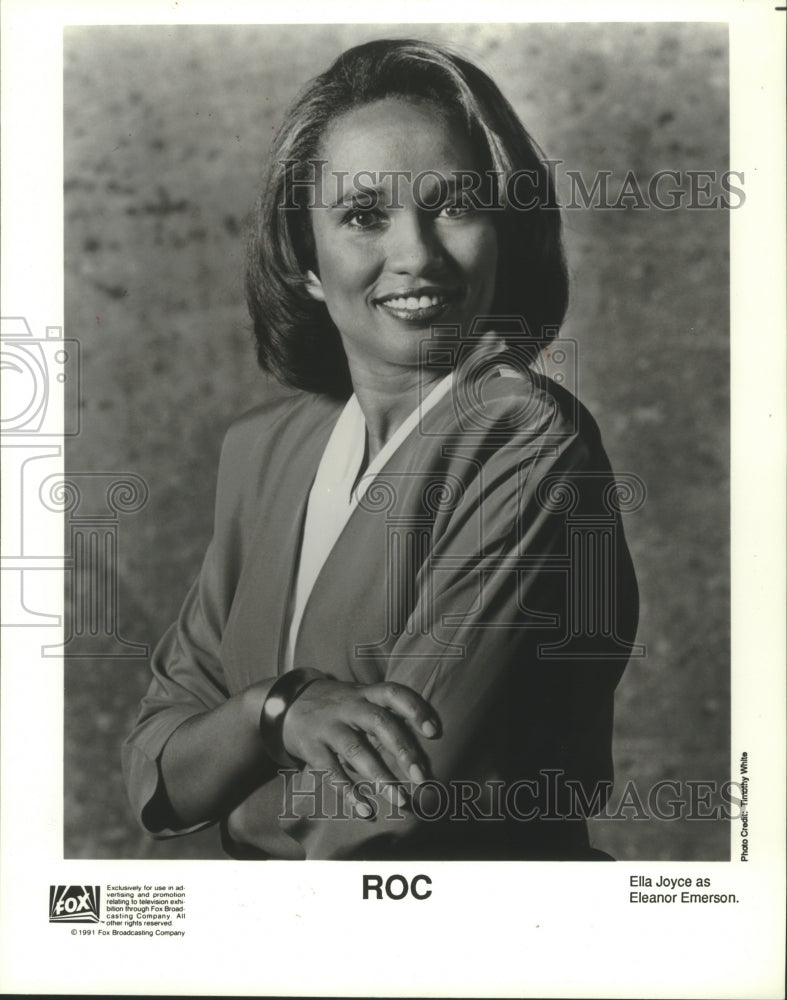 1991 Press Photo Actress Ella Joyce As Eleanor Emersonin "ROC" - mjp31256 - Historic Images