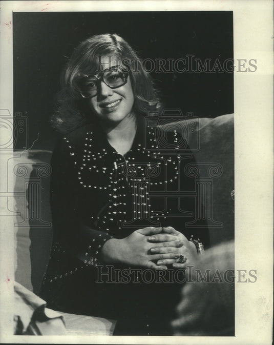 1975, Erica Jong, author of the explicit novel, "Fear of Flying." - Historic Images