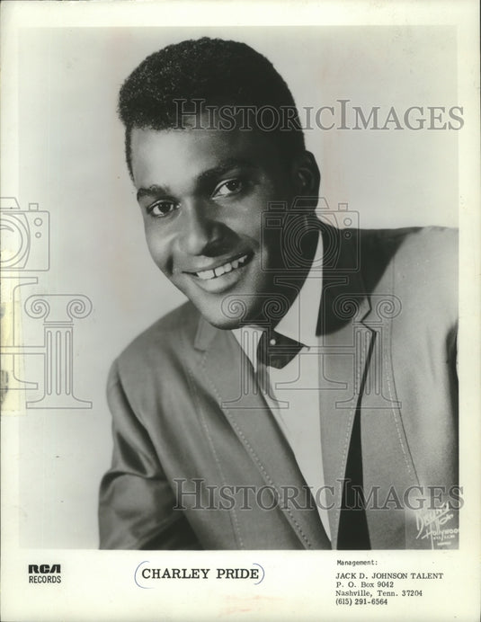 1971, Singer, Charley Pride - mjp31405 - Historic Images