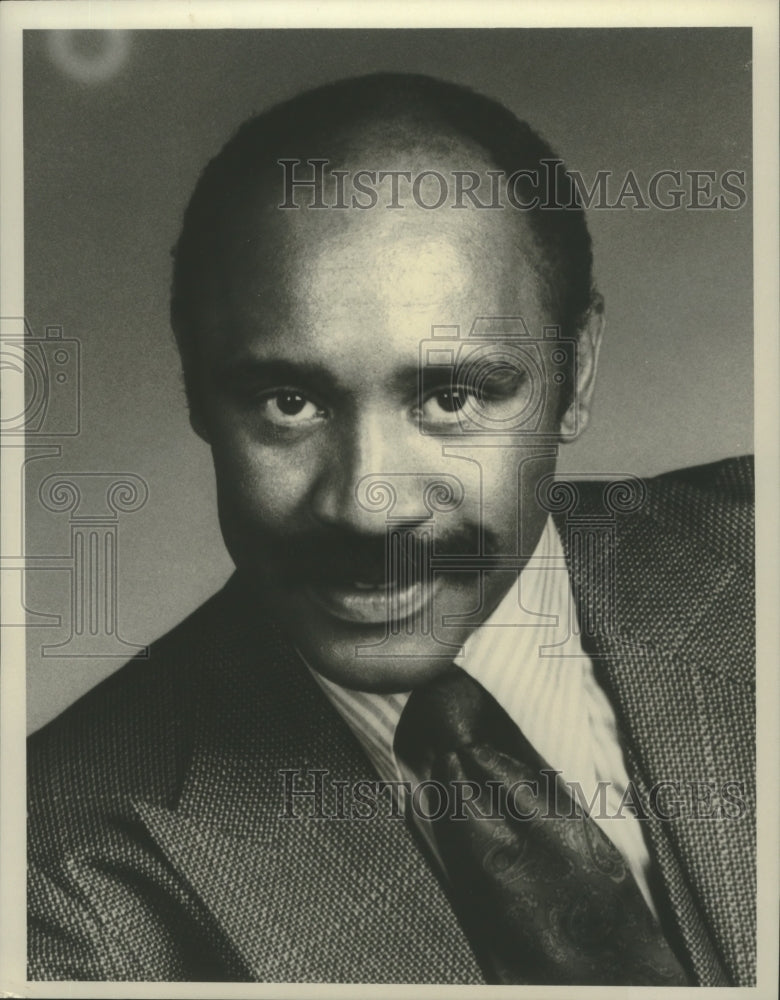 1976, Actor J.A. Peterson, in All's Fair comedy series - mjp31413 - Historic Images