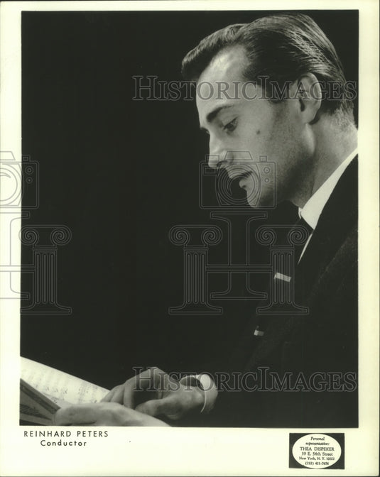 1987, Reinhard Peters to conduct "The Abduction from the Seraglio" - Historic Images