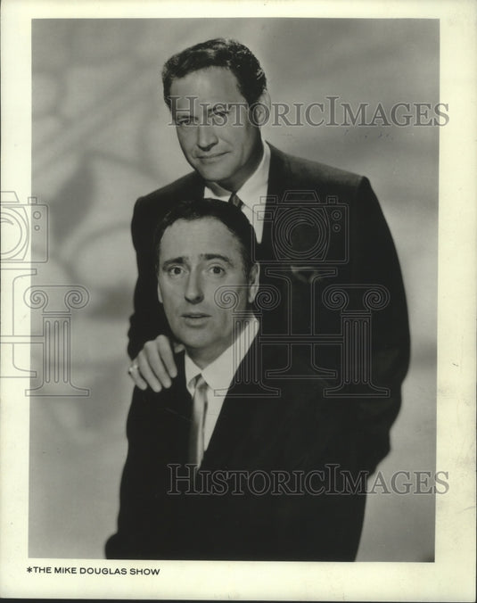 1967 Comedians Rowan & Martin on "The Mike Douglas Show"-Historic Images