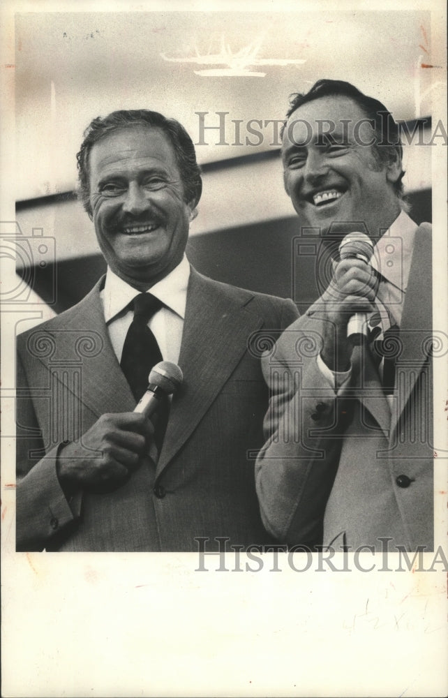 1972, Dan Rowan &amp; Dick Martin at the Wisconsin State Fair - mjp31550 - Historic Images