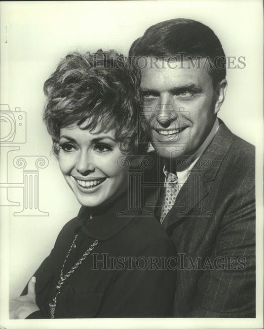 1968, Barbara Rush and Ed Nelson - mjp31579 - Historic Images
