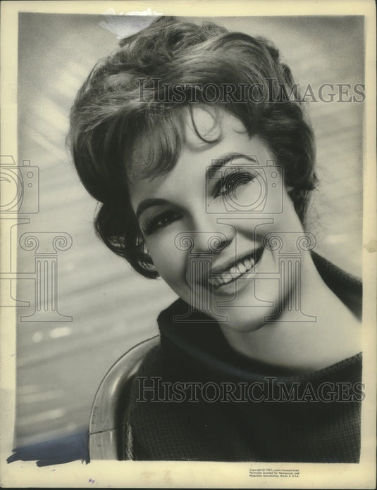 1961, Head shot photo of United States Actress Janice Rule - Historic Images