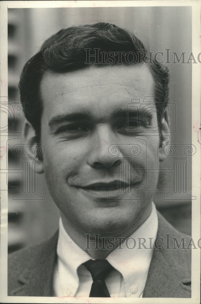 1968, Jim Peck, channel 18 announcer - mjp31665 - Historic Images