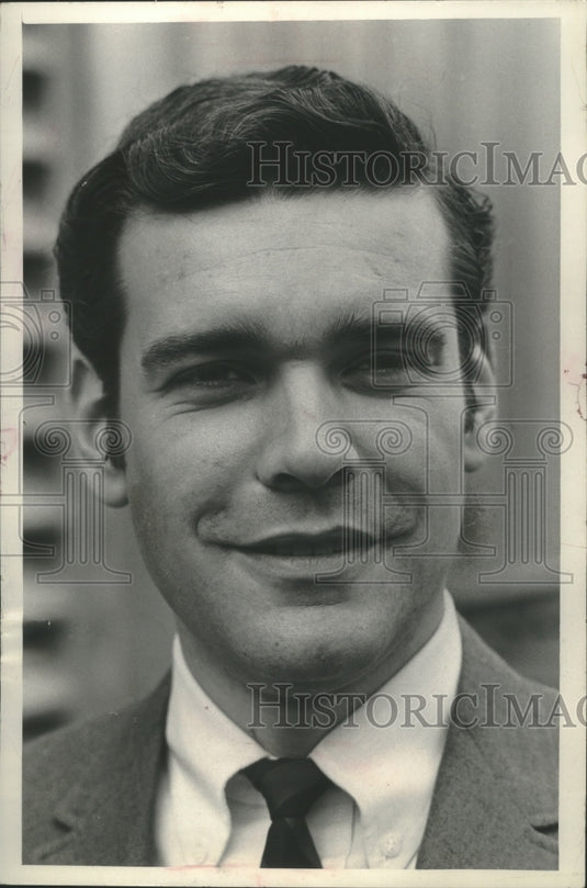 1968, Jim Peck, channel 18 announcer - mjp31665 - Historic Images