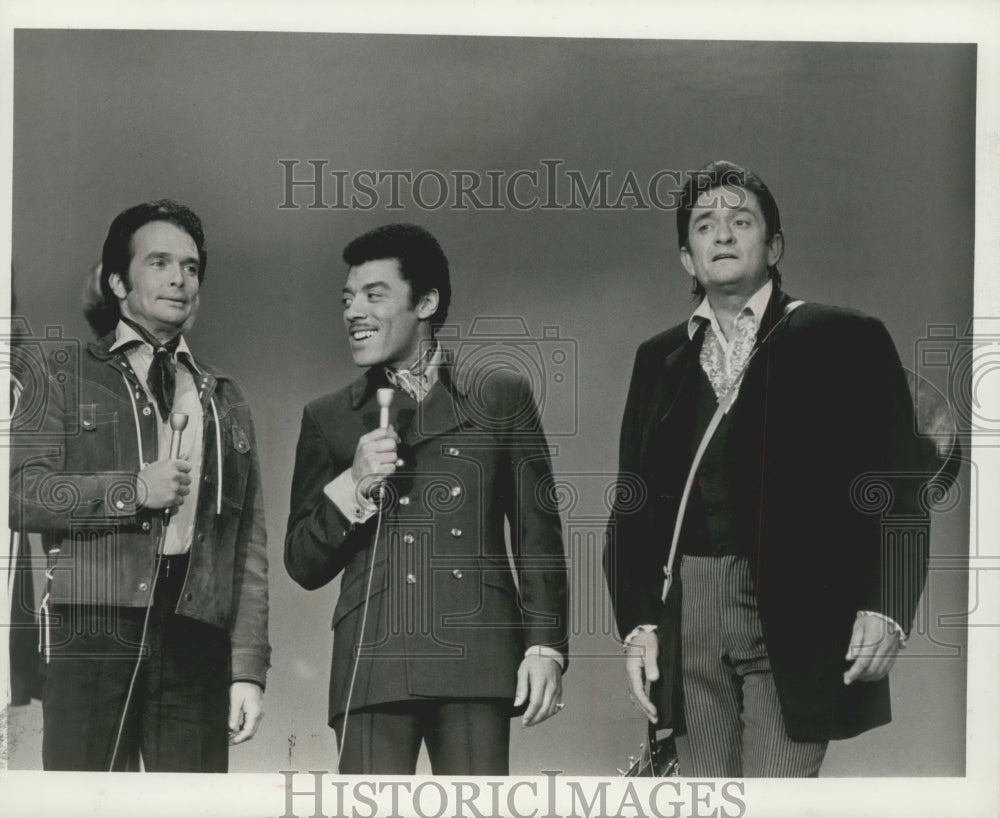 1969 Singer O. C. Smith With Others-Historic Images