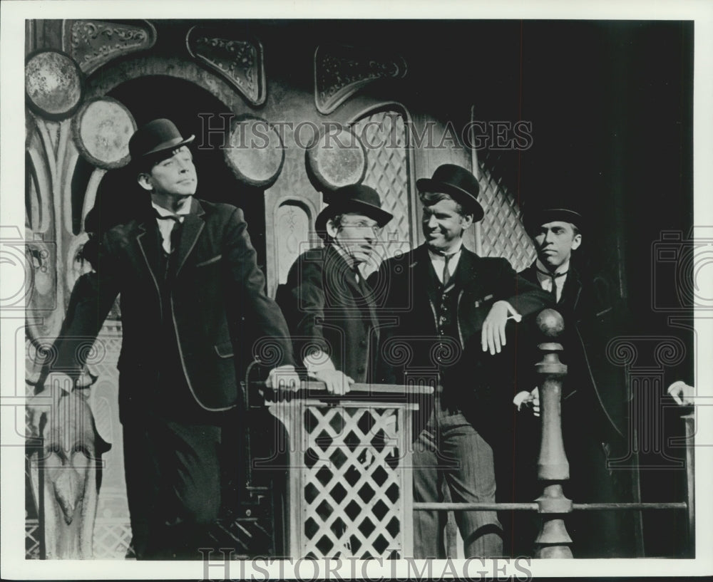 1967, Tucker Smith and others in Broadway musical &quot;Half A Sixpence&quot; - Historic Images