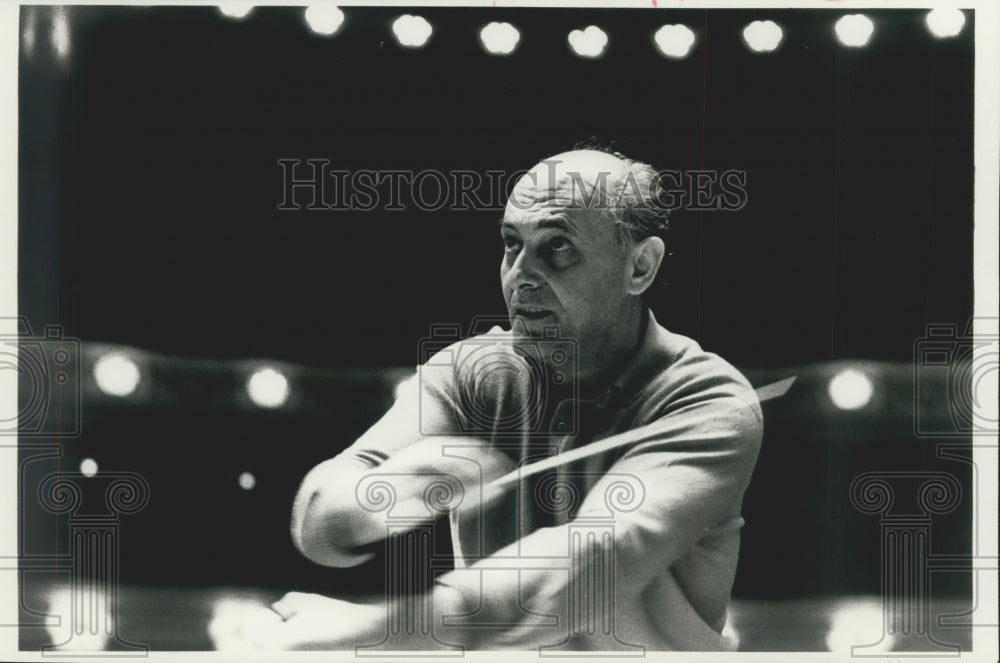 1976 Chicago Symphony Orchestra Music DIrector Sir Georg Solti - Historic Images