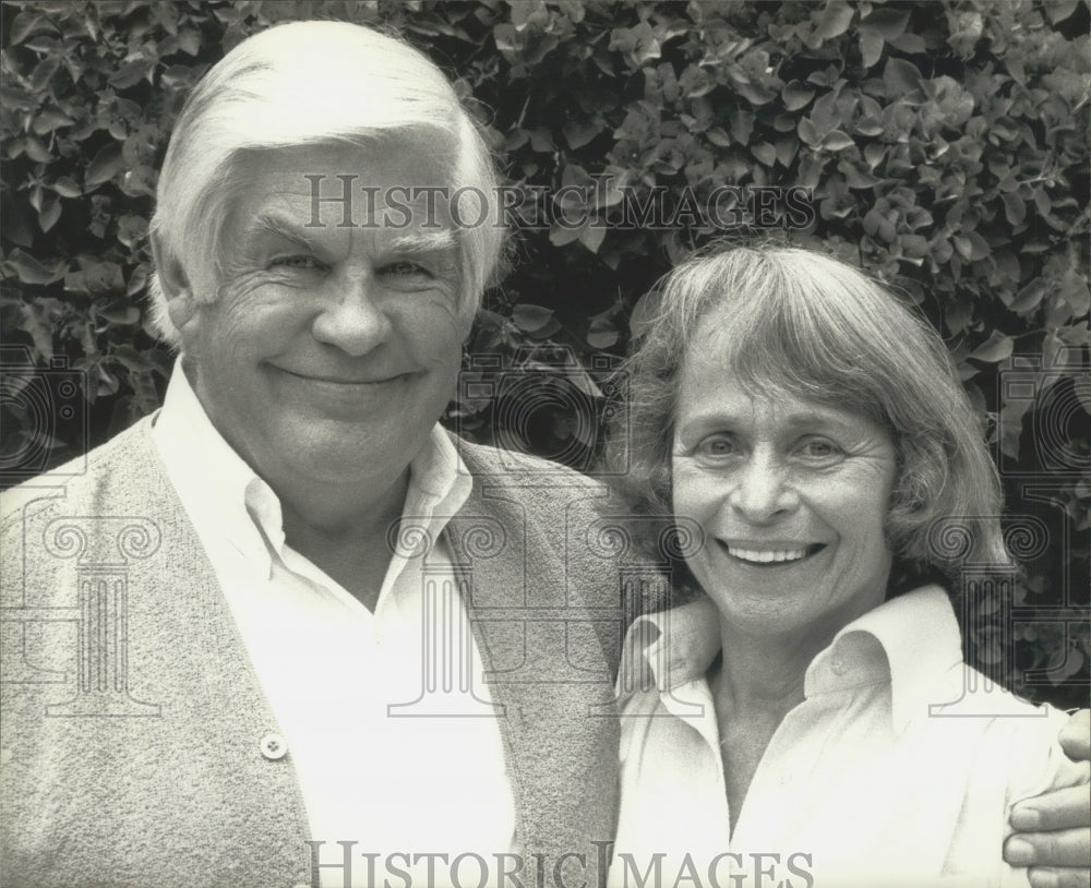 1980 Robert Soderberg & Edith Sommer writers of "As the World Turns" - Historic Images