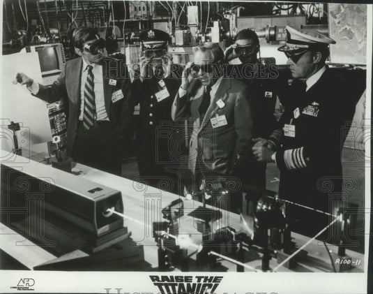 1980, Jason Robards, David Selby star in "Raise The Titanic." - Historic Images