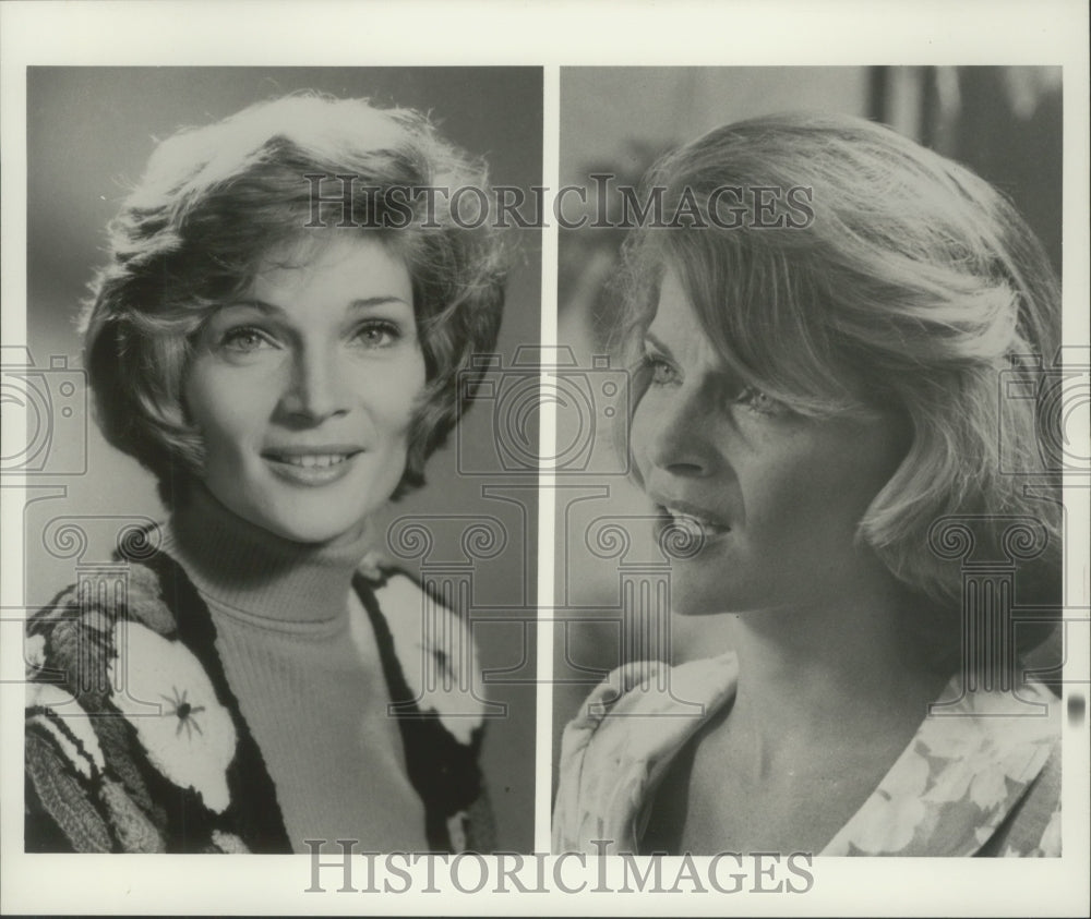 1976 Press Photo Susan Stafford In ‘Wheel Of Fortune’ and ‘Police Stor