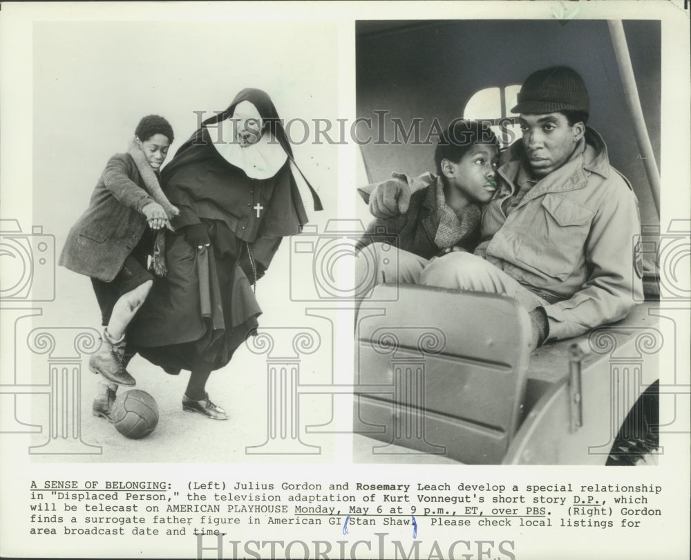 1985, Stan Shaw stars in &quot;Displaced Person&quot; on &quot;American Playhouse&quot; - Historic Images