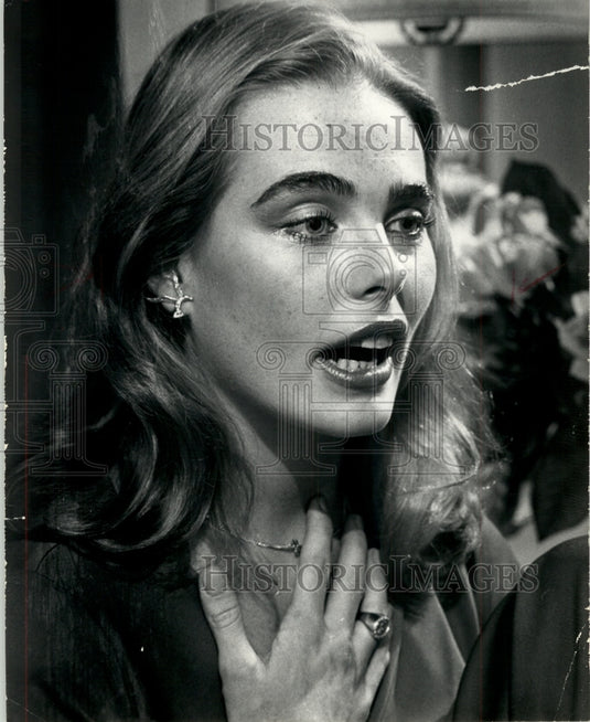 1976, Actress Margaux Hemingway - mjp32166 - Historic Images