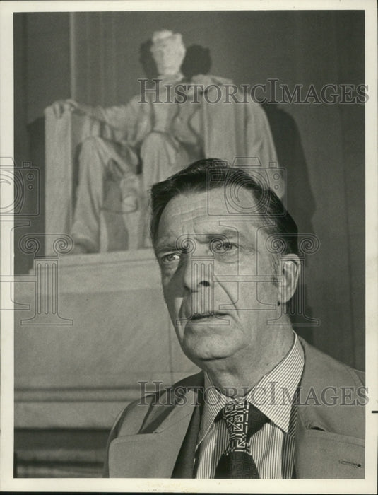 1973, Host-narrator Chet Huntley for "Strange and Terrible Times" - Historic Images