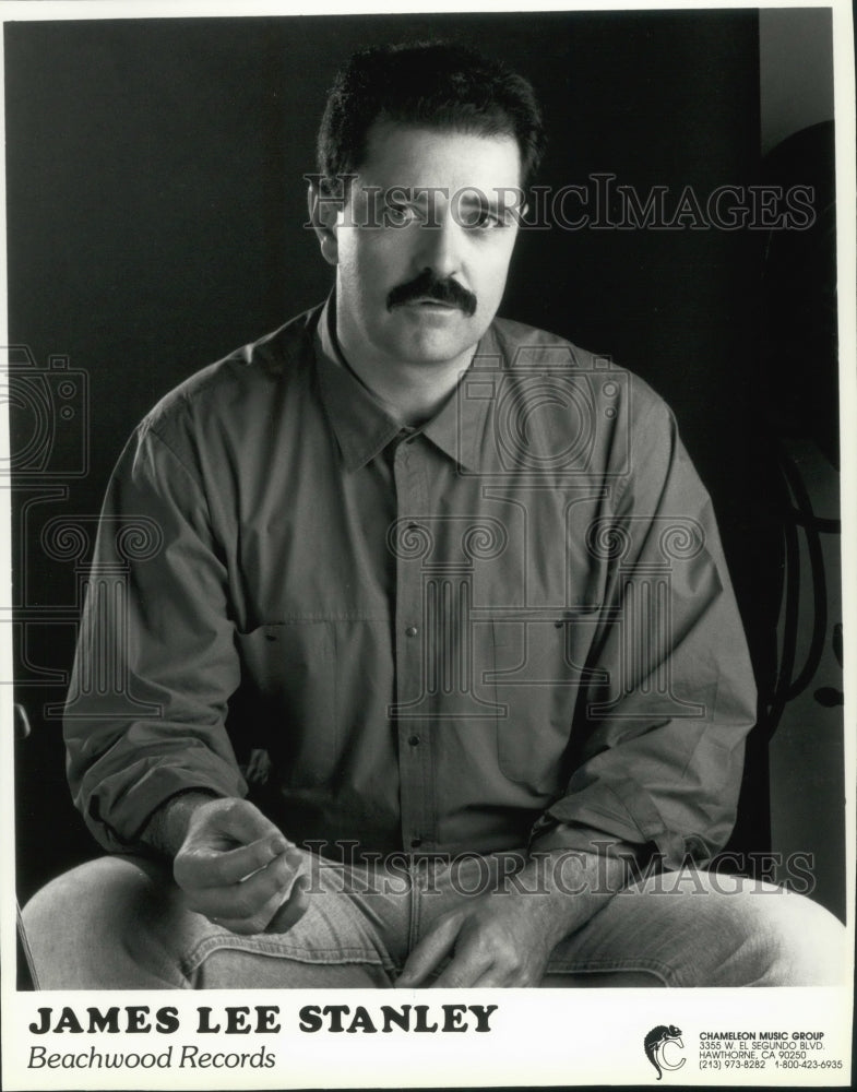 Press Photo James Lee Stanley, singer-songwriter - mjp32173- Historic Images