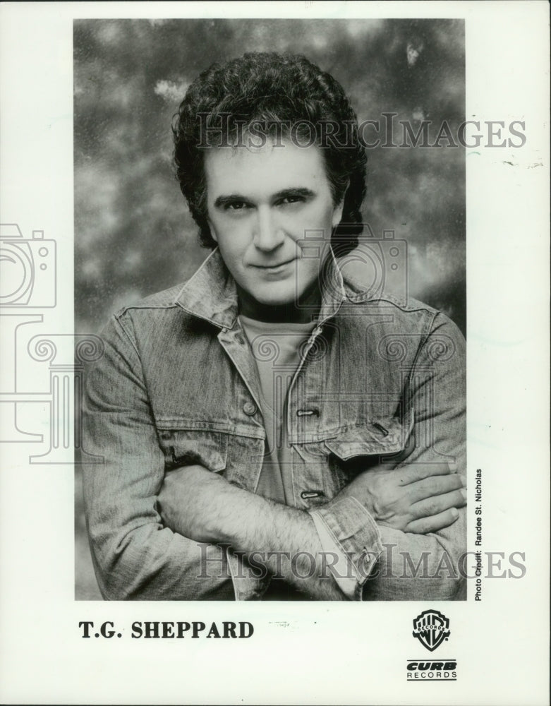 1984 Press Photo Actor T.G. Sheppard - mjp32212 - Historic Images
