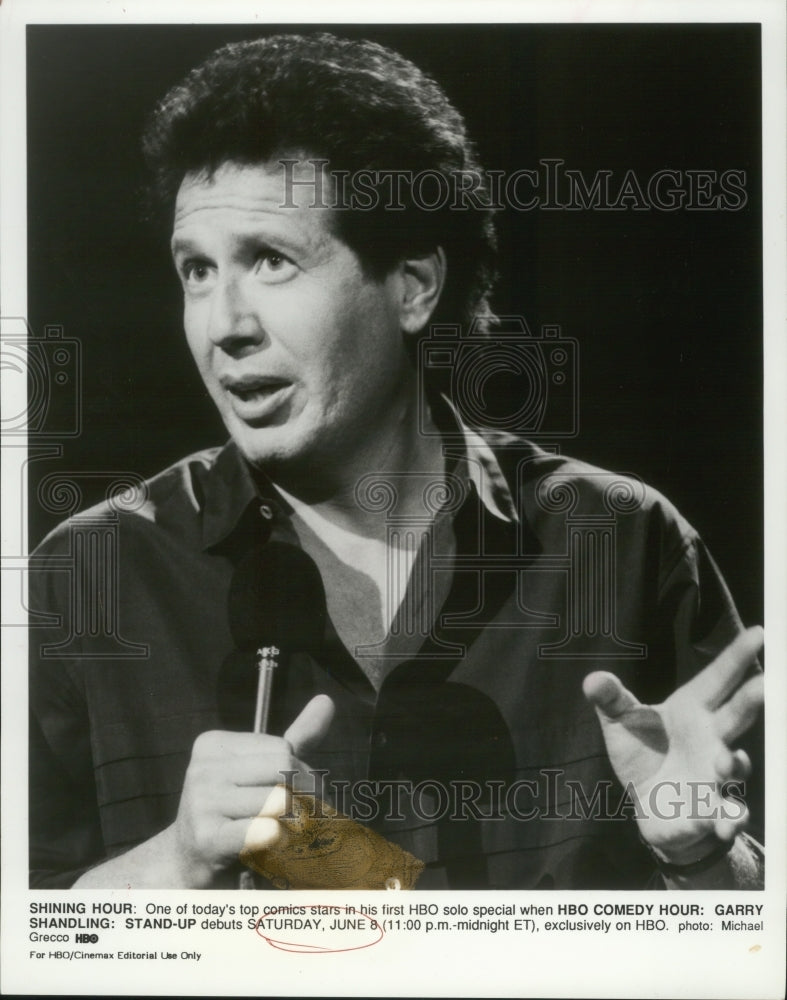 1991, HBO Comedy Hour: Garry Shandling: Stand-Up - mjp32263 - Historic Images
