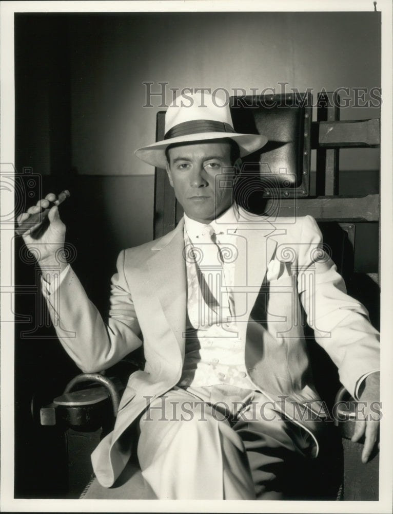 1989, Actor Ray Sharkey as Al Capone in &quot;The Revenge of Al Capone&quot; - Historic Images