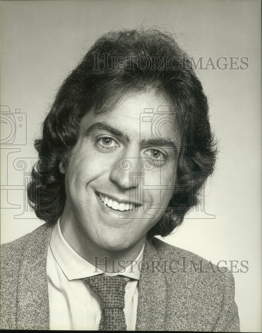 1980, Marc Sotkin, supervising producer of comedy "Working Stiffs" - Historic Images