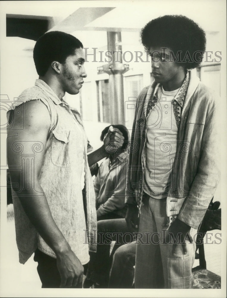 1980, Stan Shaw And Don Fullilove In 'Scared Straight! Another Story' - Historic Images